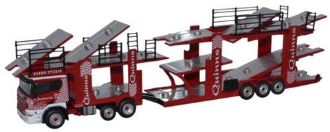 Oxford Diecast Scania EVO6 Car Transporter Quinns